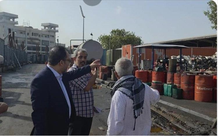 الكاف يقوم بزيارة مفاجئة لمحطة كهرباء ملعب 22 مايو ويطالب بإصلاح عدادات الوقود فوراً"