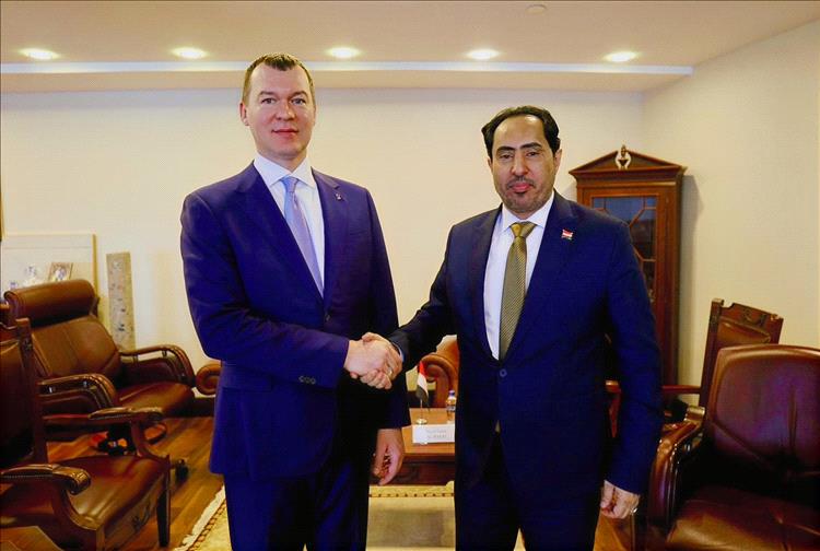 اليمن وروسيا يبحثان سبل تعزيز التعاون في المجالين الرياضي والشبابي