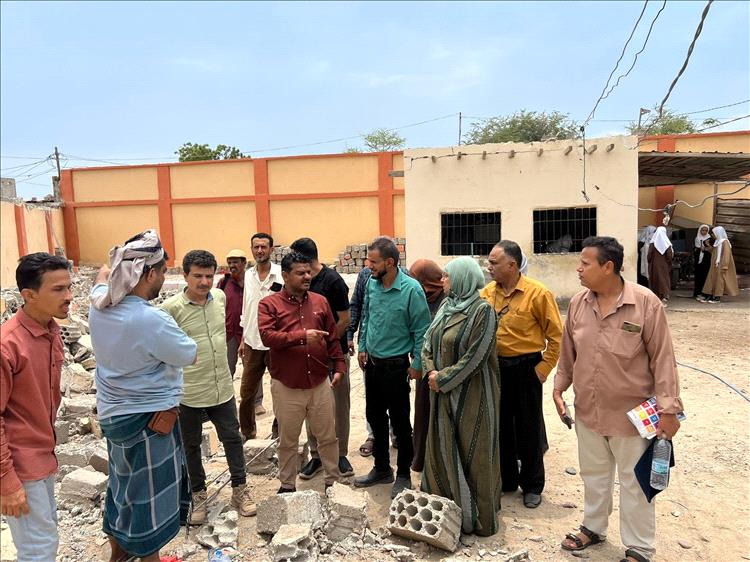 معاوية يدشّن مشروعين تعليميين لتعزيز البنية التحتية ودعم محو الأمية