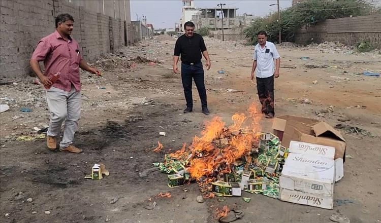 صحة البيئة بالمنصورة تتلف أكثر من 