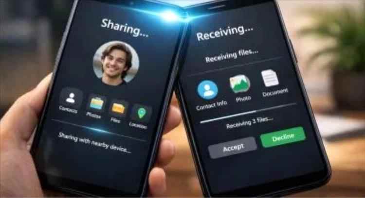 جوجل تطور ميزة Tap To Share لتمكين هواتف أندرويد من مشاركة الملفات فورًا
