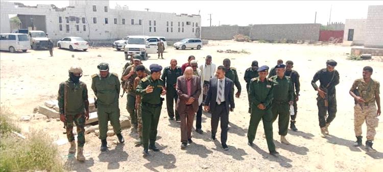 مدير عام أمن أبين يستقبل رئيس مصلحة التأهيل والاصلاح بوزارة الداخلية