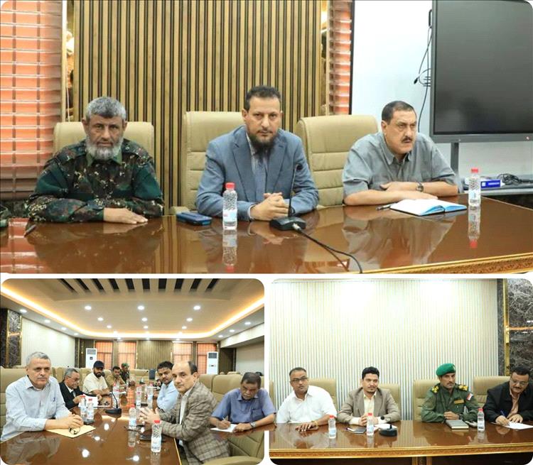 محافظ العاصمة عدن يرأس اجتماعاً لوحدة التدخل بمشكلات الأراضي ويؤكد أهمية العمل المشترك لمنع البناء العشوائي