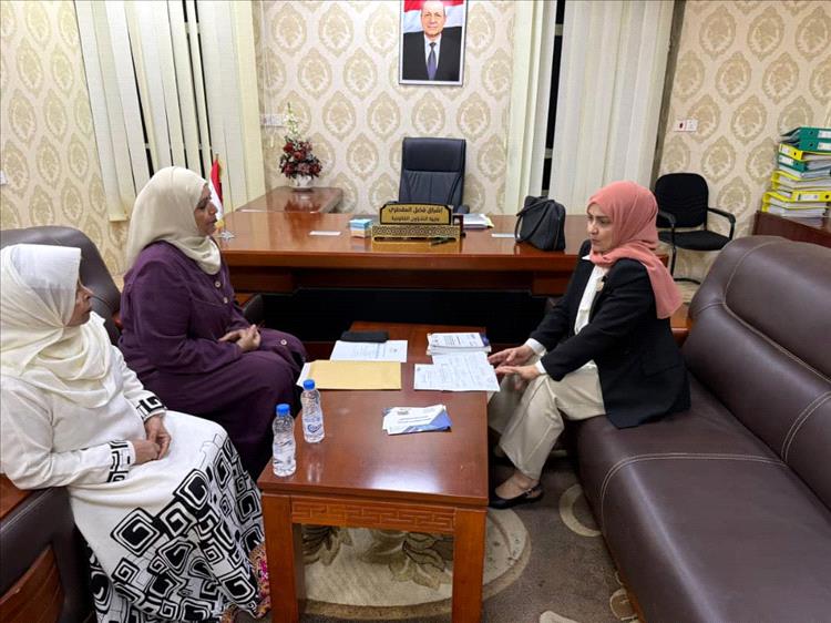 عدن .. وزيرة الشؤون القانونية تبحث مع رئيسة اللجنة الوطنية للمرأة سبل التنسيق والتعاون المشترك