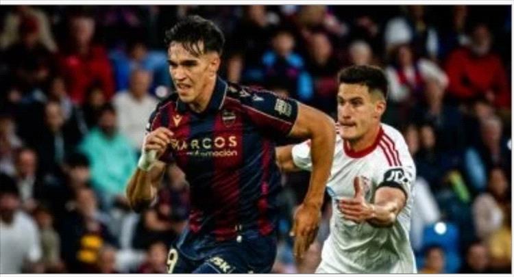 ليفانتي يتخطى إشبيلية ورايو فاليكانو يهزم إسبانيول في الدوري الإسباني