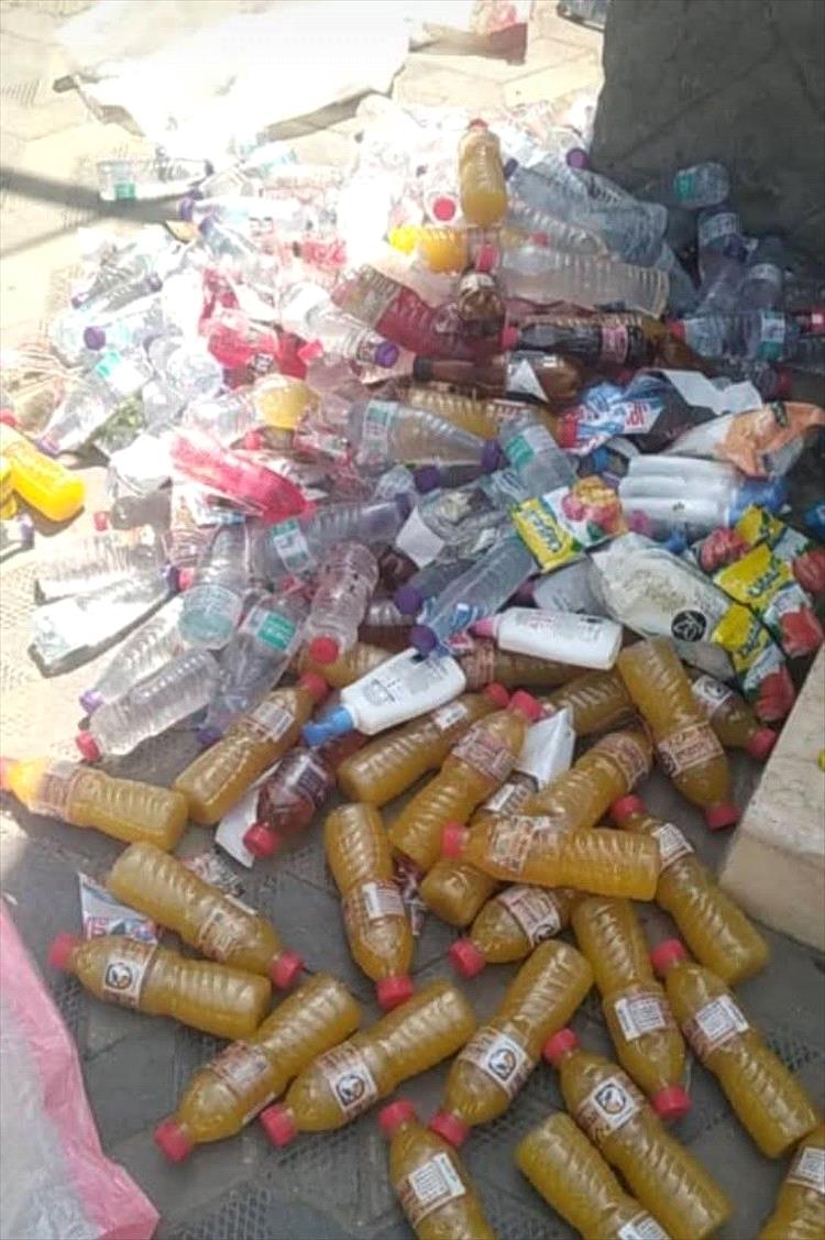 ضبط نصف طن مواد غذائية منتهية الصلاحية في المعلا وإحالة المخالفين للنيابة