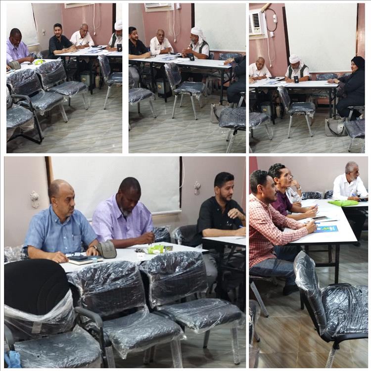 اللجنة التحضيرية لاتحاد الجمعيات التعاونية السكنية بعدن تواصل اجتماعاتها وتقر توزيع المهام بين أعضائها