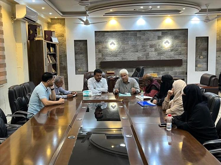 "معاوية و كتبي"يناقشان تطوير القطاع السياحي بمديرية الشيخ عثمان