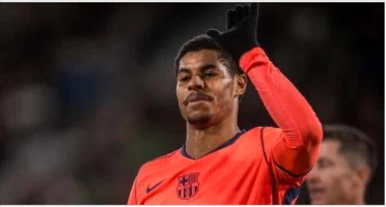 برشلونة يخطط لتجديد إعارة راشفورد من مانشستر يونايتد