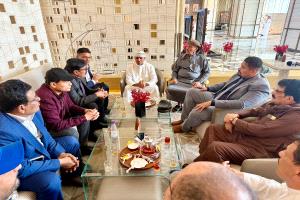 الشنفرة يبحث مع الدكتور باراس مستجدات الأوضاع السياسية ويؤكد أهمية توحيد الصف الجنوبي