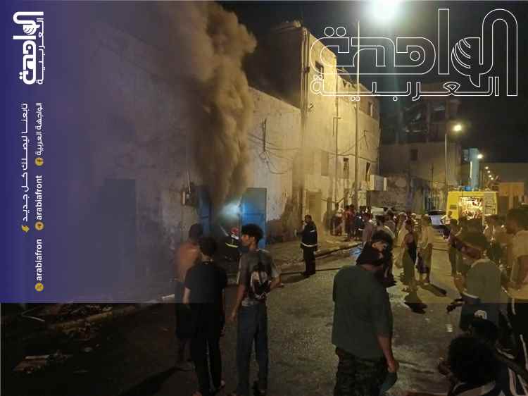 ​عاجل | اندلاع حريق في مخزن تجاري بمنطقة الدكة بالمعلا