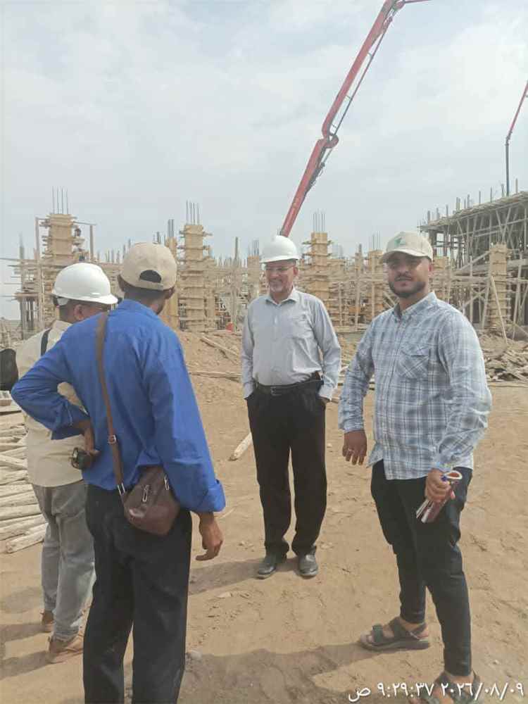 بتكليف من وزير الدولة محافظ العاصمة عدن 
السقاف يتفقد سير العمل في المرحلة الثانية من مشروع "مدينة السلام" بعدن