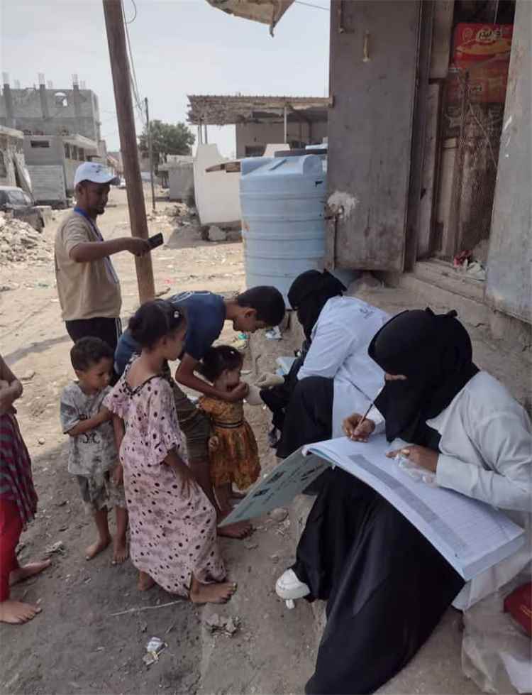 انطلاق حملة تحصين ضد الحصبة في مديرية الشيخ عثمان