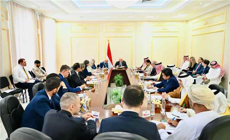 رئيس مجلس القيادة: مرحلة الاعتداء بلا كلفة انتهت وعلى المجتمع الدولي دعم الحكومة لإنهاء التهديد