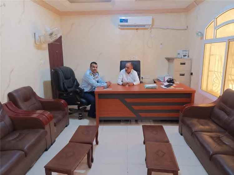 رئيس النيابة الجزائية بعدن يبحث مع مدير أمن المنطقة الحرة تعزيز التنسيق المشترك