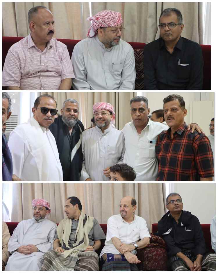 الكاف يقدم واجب العزاء لرئيس نادي شمسان بوفاة والدته