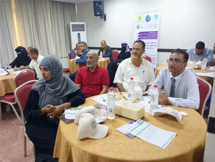 عدن.. ورشة للتحقق من نتائج تقييم قدرات المؤسسات الوطنية والمحلية في إدارة الموارد الطبيعية ومواجهة ندرة المياه والفيضانات في دلتا تبن