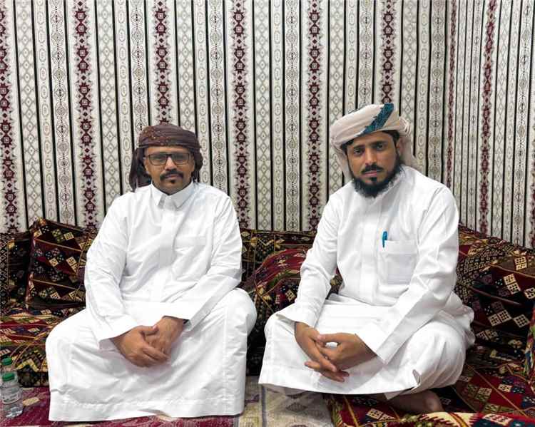 التميمي مدير عام شؤون القبائل يلتقي المقدم محمد بن حبار الجمحي ويثني على الأدوار الوطنية لقبائل الحموم