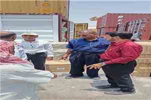 مدير عام جمارك حضرموت الساحل يتفقد سير العمل بجمرك ميناء المكلا