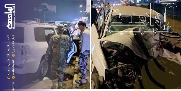 عاجل | إصابات في حادث مروري مروع بالخط البحري وسط العاصمة عدن