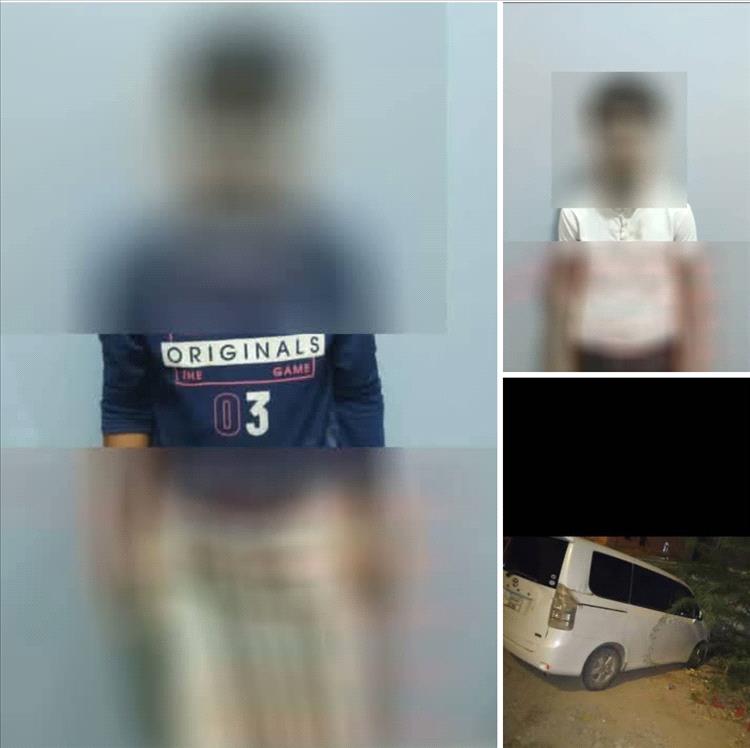 شرطة الممدارة تضبط باصاً مسروقاً خلال أقل من 24 ساعة وتلقي القبض على المتهمين.