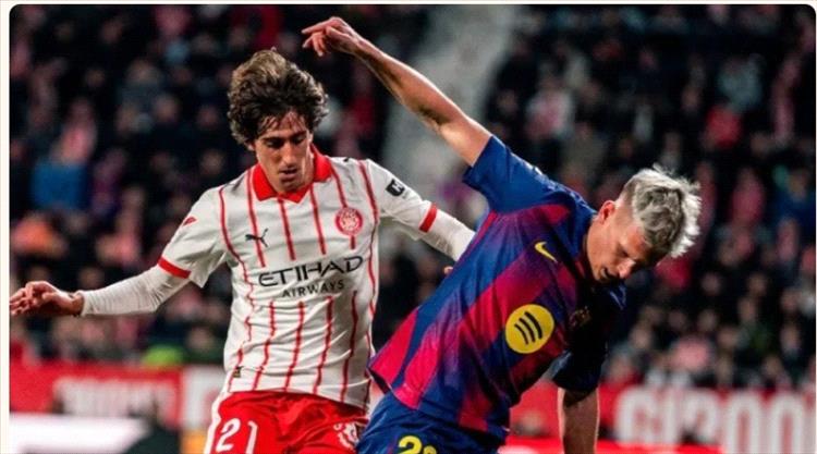 برشلونة يتعثر أمام جيرونا ويهدي ريال مدريد صدارة الدوري الاسباني