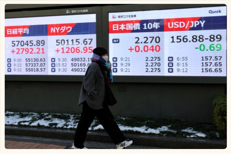 مؤشر "نيكي" الياباني يغلق عند مستوى قياسي