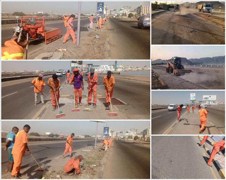 صندوق النظافة والتحسين بعدن يضاعف جهوده ويكثف حملات النظافة خلال رمضان