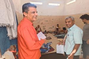 القاضي سالم الزامكي ينفذ نزولًا ميدانيًا لتفتيش أماكن الاحتجاز في خور مكسر بعدن