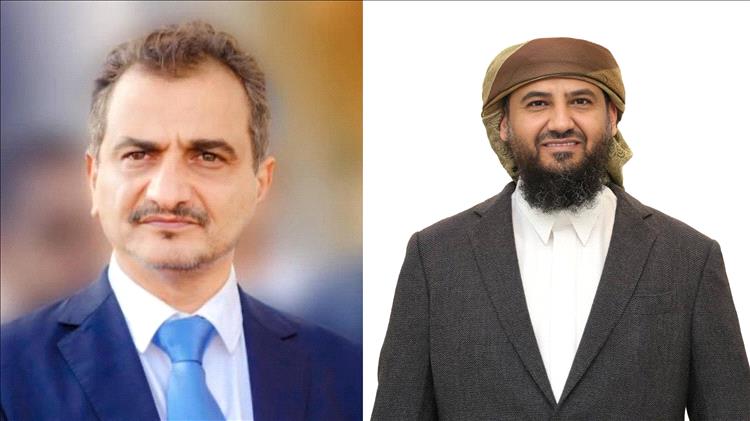 محافظ عدن يتلقى اتصال من المحرمي