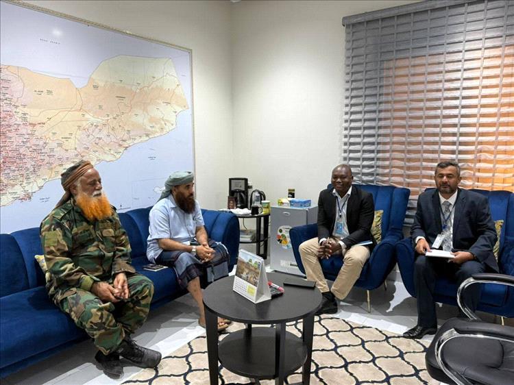 العميد حمدي شكري يبحث مع مدير مكتب "الأمن والسلامة" بالأمم المتحدة تعزيز التنسيق المشترك في العاصمة عدن