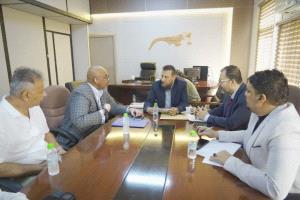 وزير الدولة يطلع على نشاط المنظمات الدولية العاملة في العاصمة عدن