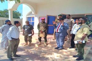 رئيس الهيئة يطلع على الترتيبات النهائية لإعادة تشغيل مطار الريان الدولي