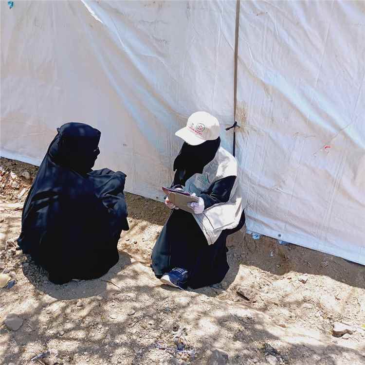 استمرار العمل الميداني للفترة (15) من الجولة الثانية لمسح ميزانية الأسرة في محافظة الضالع