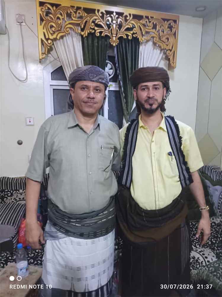 لقاء يجمع الشيخ وجدي النخعي بمدير أمن أبين الجديد ويؤكد أهمية تعزيز الأمن