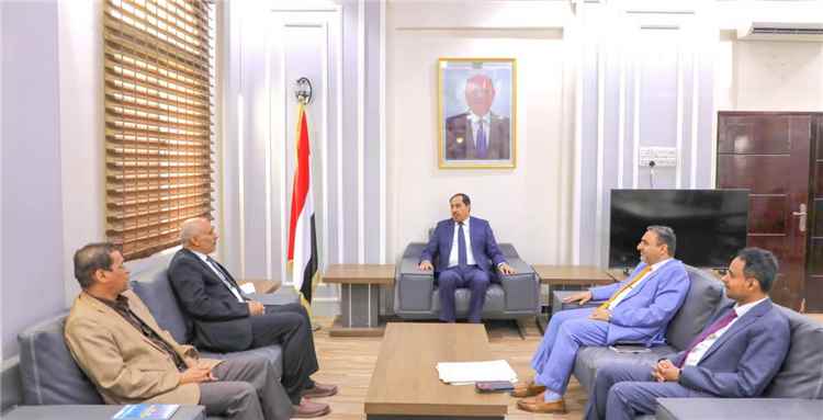 البكري يناقش مع رئيس جامعة إقليم سبأ تعزيز التعاون المشترك وإمكانية توقيع مذكرة تفاهم