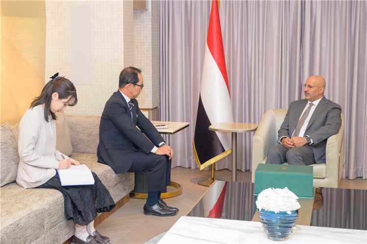 طارق صالح يبحث مع السفير الياباني العلاقات الثنائية وسبل دعم اليمن