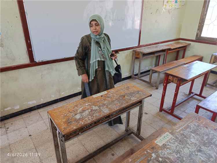 مديرة تربية الشيخ عثمان تتفقد جاهزية المراكز الاختبارية استعداداً لانطلاق اختبارات الثانوية العامة