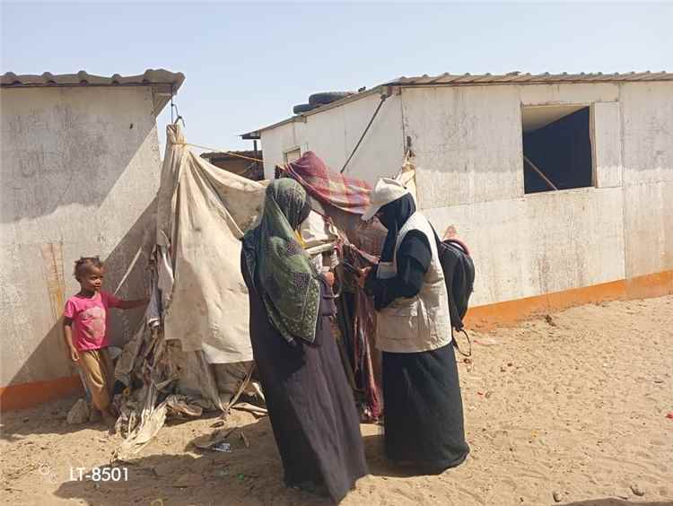 الباحثات الميدانيات يواصلن أعمال الفترة (14) من الجولة الثانية لمسح ميزانية الأسرة في لحج
