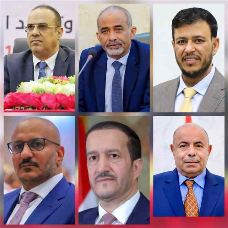 الميسري يبحث مع 5 من أعضاء مجلس القيادة الرئاسي مستجدات المشهد الوطني والحوار الجنوبي