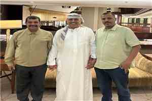 المهندس أحمد الميسري يستقبل قائد 