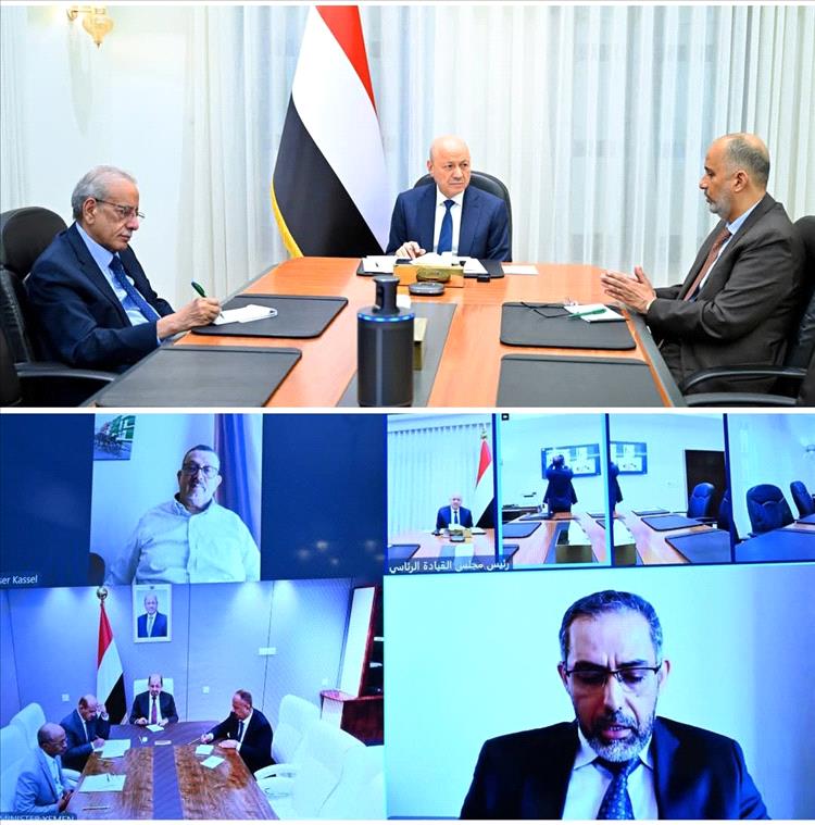 رئيس مجلس القيادة يجتمع بلجنة إدارة الأزمات لتدارس سبل الاستجابة للتطورات في المنطقة