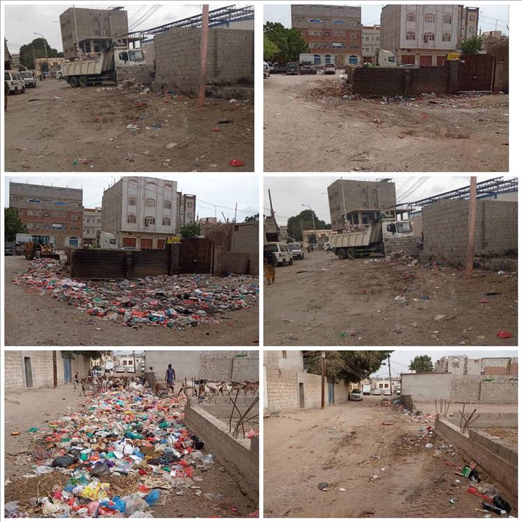 بإشراف قيادة الصندوق .. تنفيذ حملة نظافة مكثفة في دار سعد و الممدارة بمديرية الشيخ عثمان