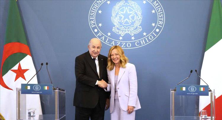 رئيسة وزراء إيطاليا تزور الجزائر الأربعاء لتأمين بدائل للغاز القطري والروسي