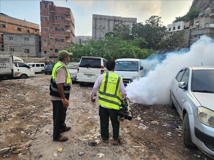 صحة البيئة بصيرة يواصل تنفيذ حملة رش ضبابي واسعة عقب الأمطار