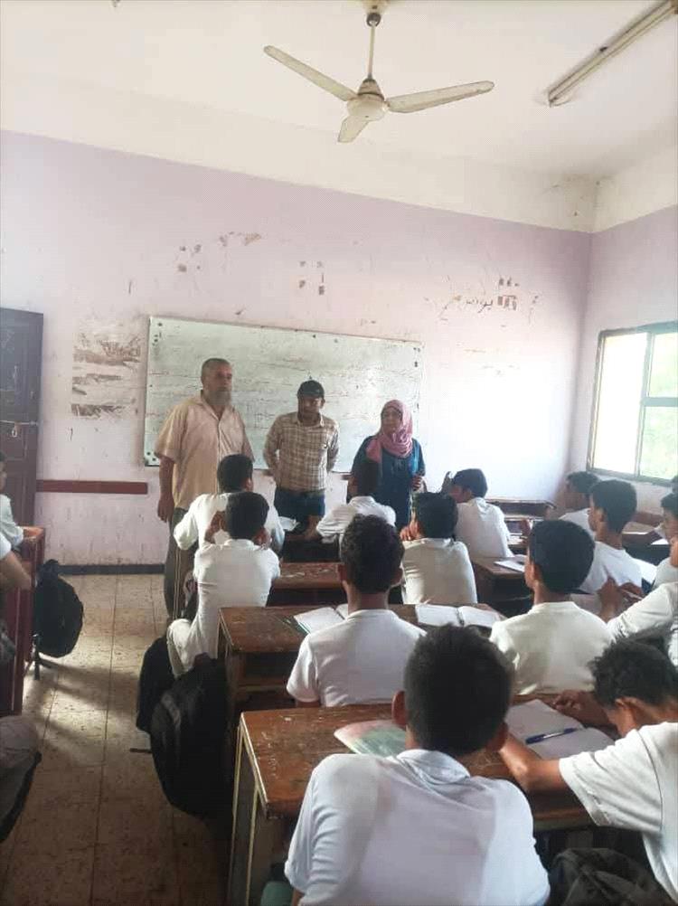 زيارة تفقدية لقيادة التربية إلى مدرسة 30 نوفمبر بالشيخ عثمان لتعزيز العملية التعليمية