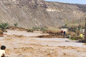 ارتفاع حصيلة ضحايا السيول الجارفة التي اجتاحت مديريتي المخا وموزع