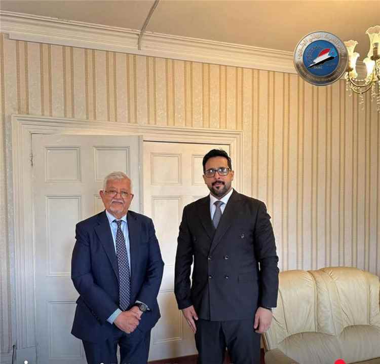 السفير اليمني في لندن يستقبل عبدالرؤوف زين السقاف لبحث مستجدات الحوار الجنوبي