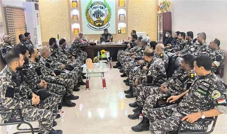 العميد أحمد بن عفيف يرأس اجتماعا لمناقشة الخطة الأمنية لعيد الأضحى المبارك