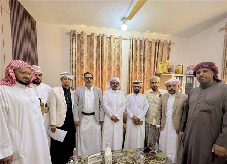 التميمي مدير عام مصلحة شؤون القبائل يلتقي قيادة مجلس المستقبل الجنوبي بحضرموت ويؤكد أهمية تعزيز التلاحم المجتمعي